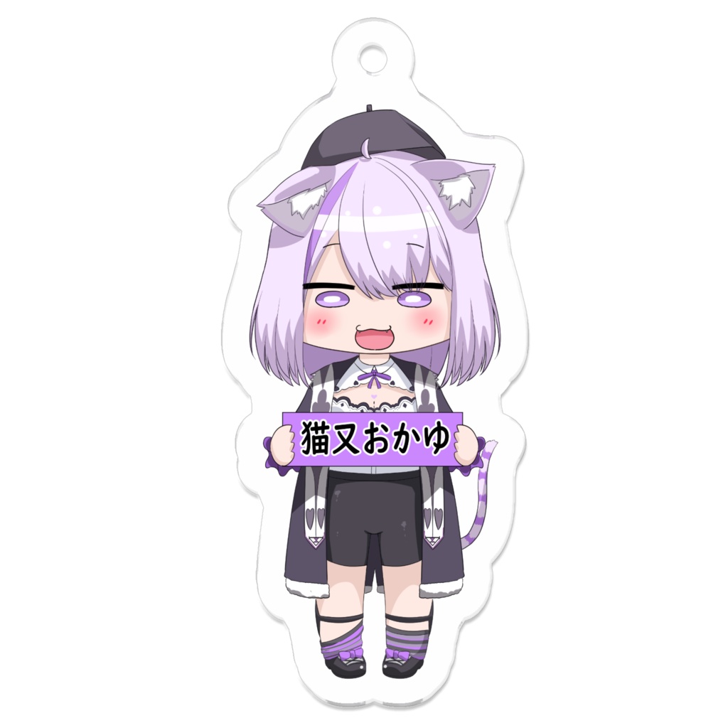 猫又おかゆアクキー
