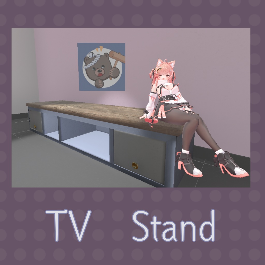 【無料】てれびボード📺（TVStand）