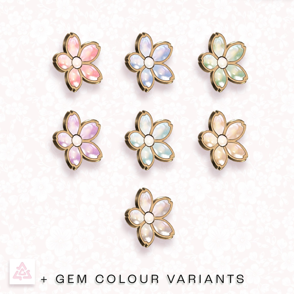 Blossom Accessory Set (12アバター)