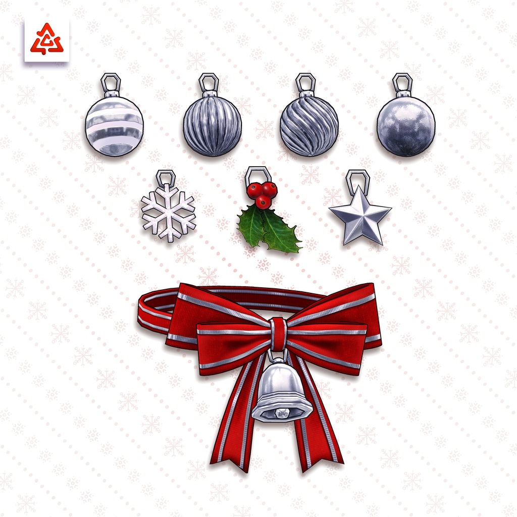 Festive Ribbon and Accessory Set