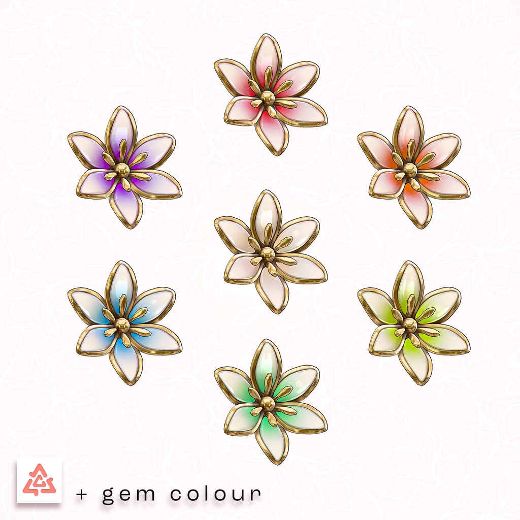 Lily Accessory Set (7アバター)