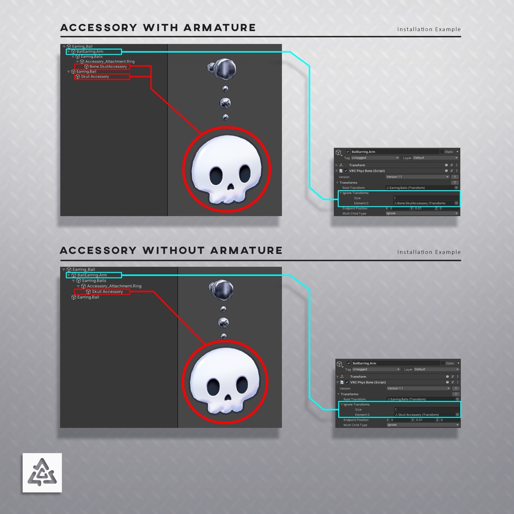 Accessory Attachment Set