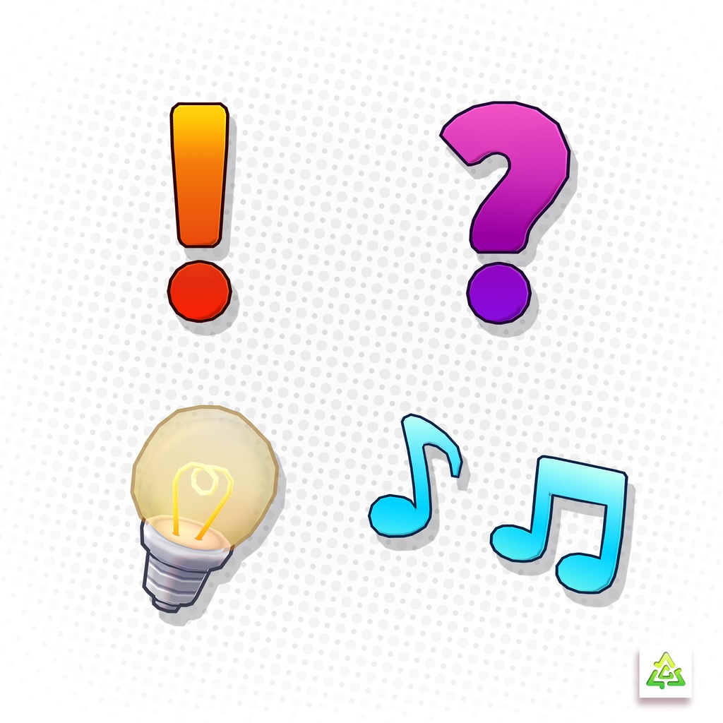 3D Animated Expressions - Volume 3