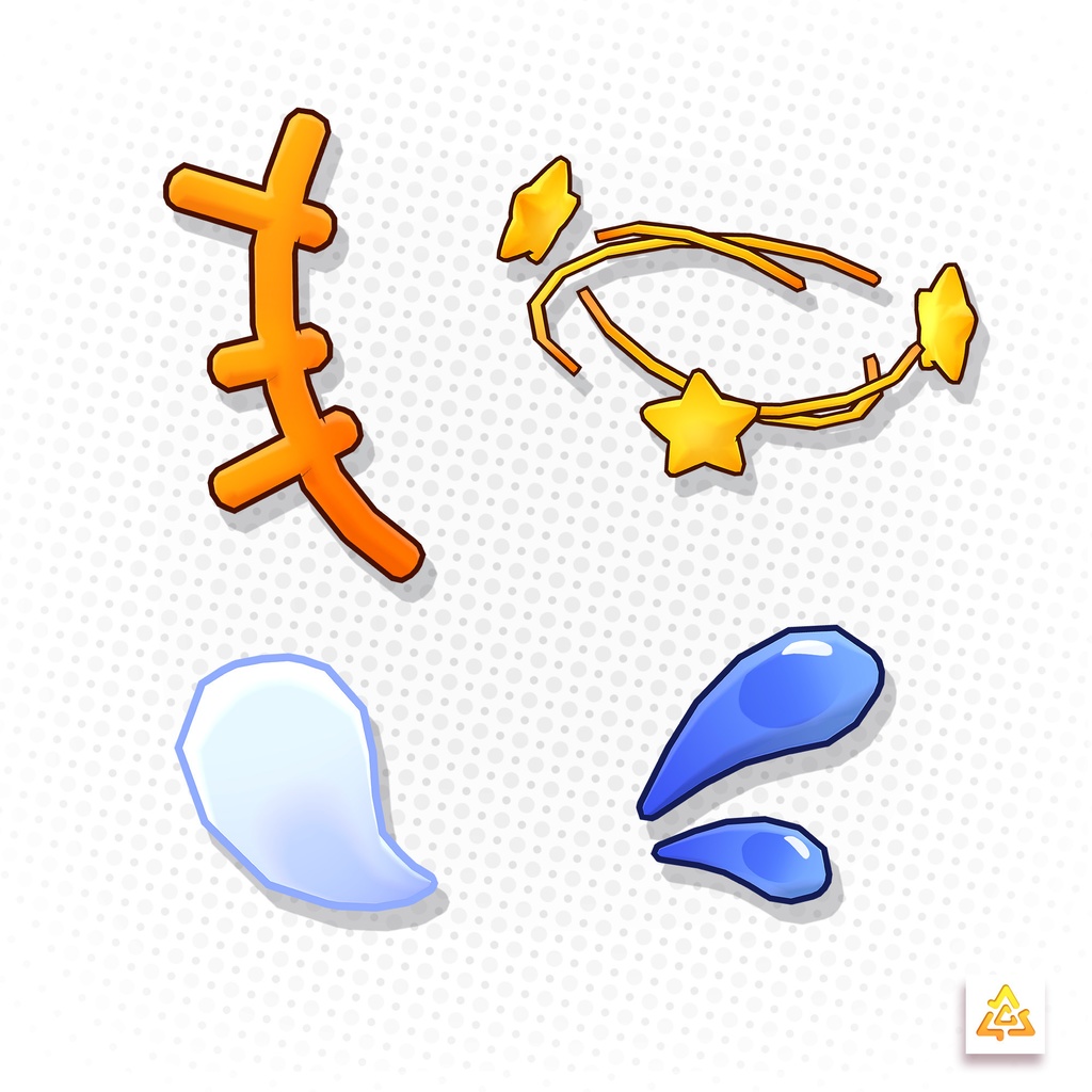 3D Animated Expressions - Volume 4