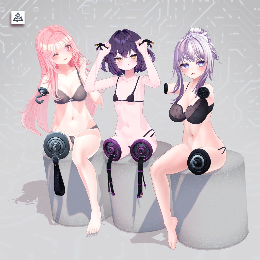 Android Maintenance Limb Sockets & Accessories (7アバター対応)