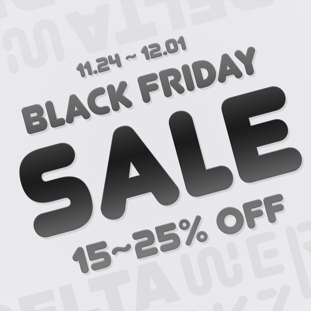 DELTAWERKZ Black Friday Sale