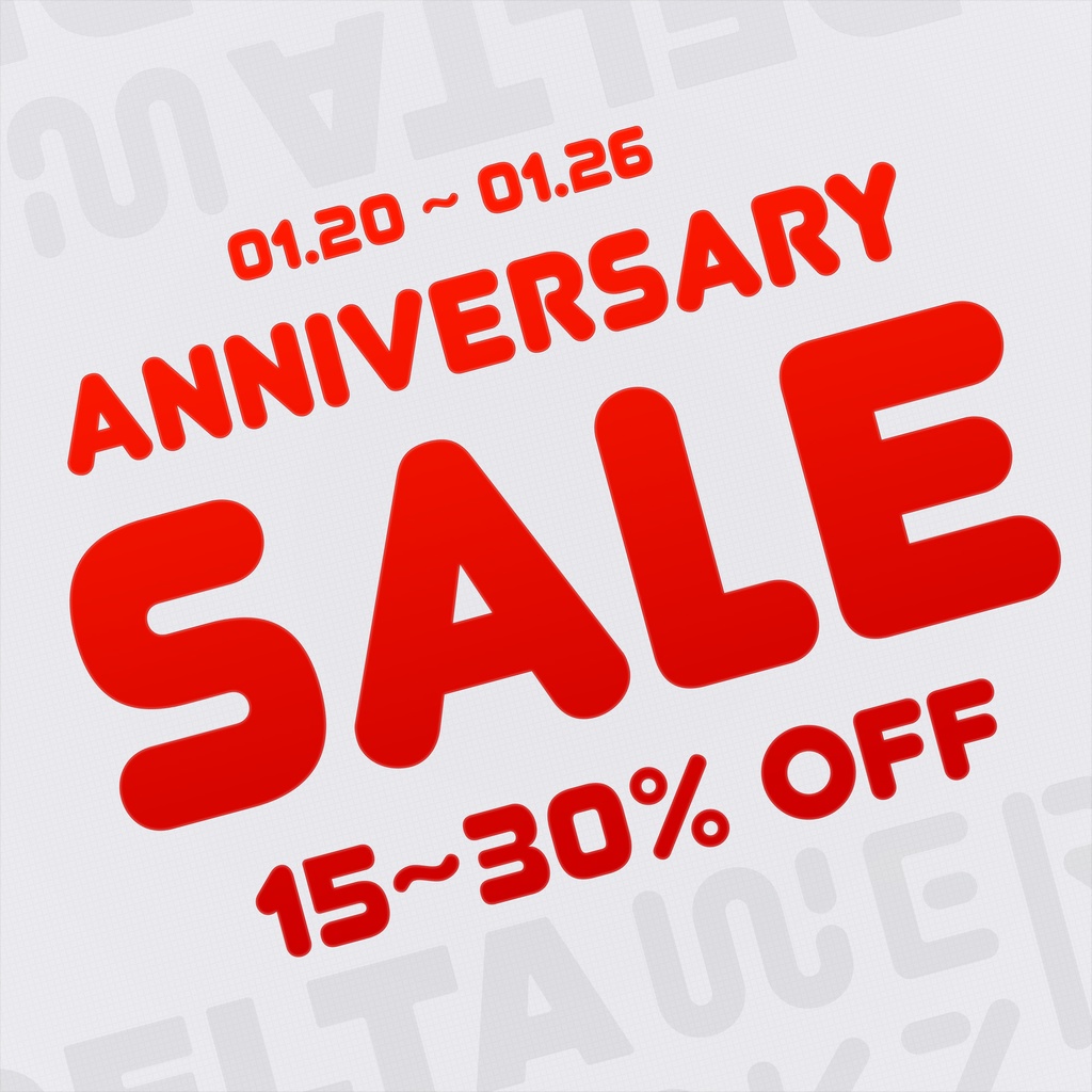 Anniversary Sale Notice