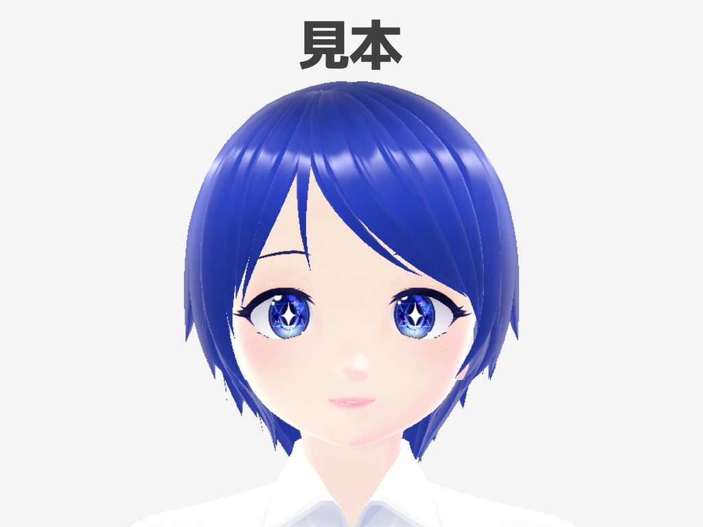 VRoidアバター用 キラキラ魔法陣瞳13色 アイテクスチャ (ハイライト付き)