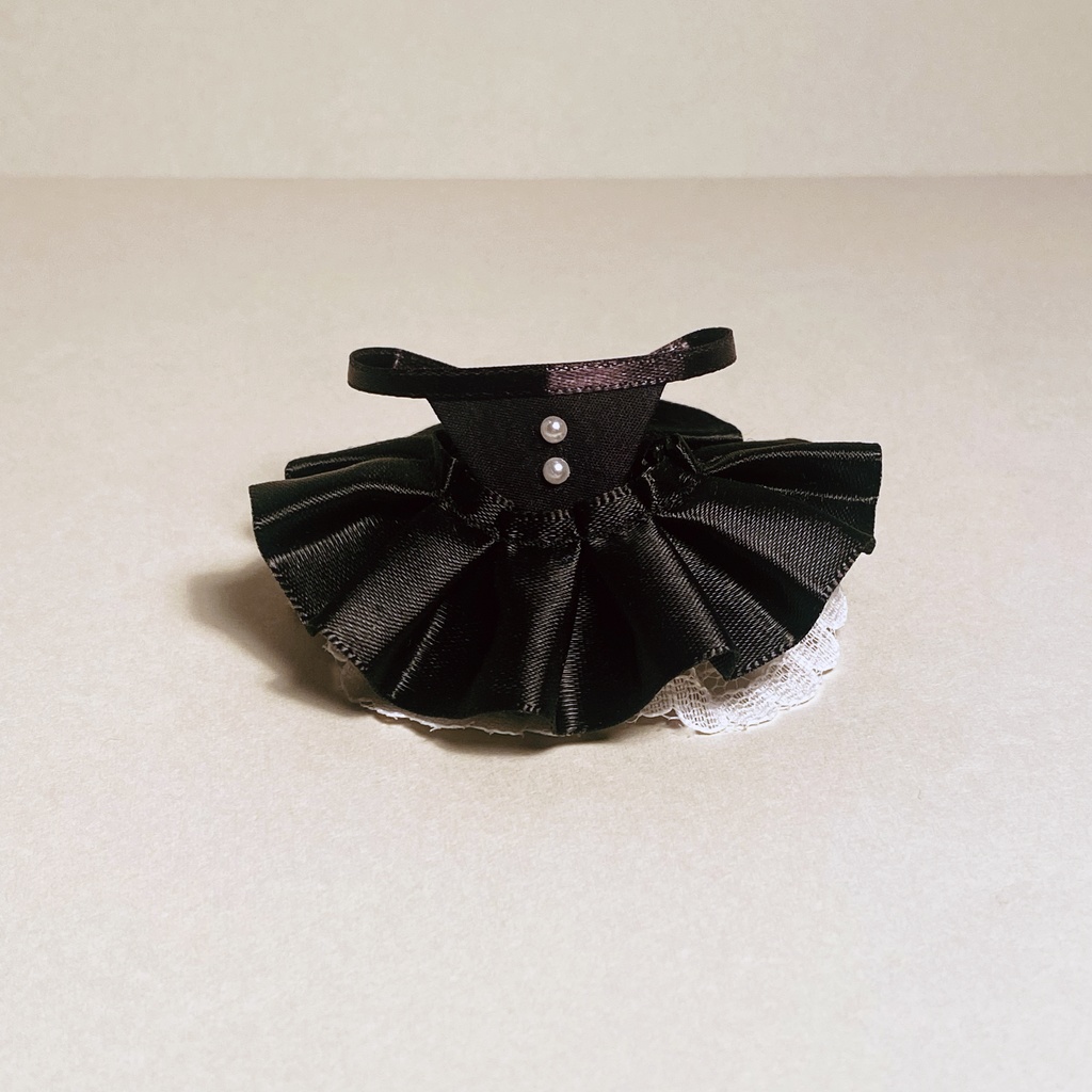 Frill dress(RED/BLACK)