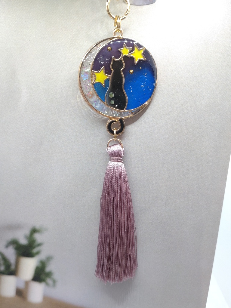 月と猫のチャーム