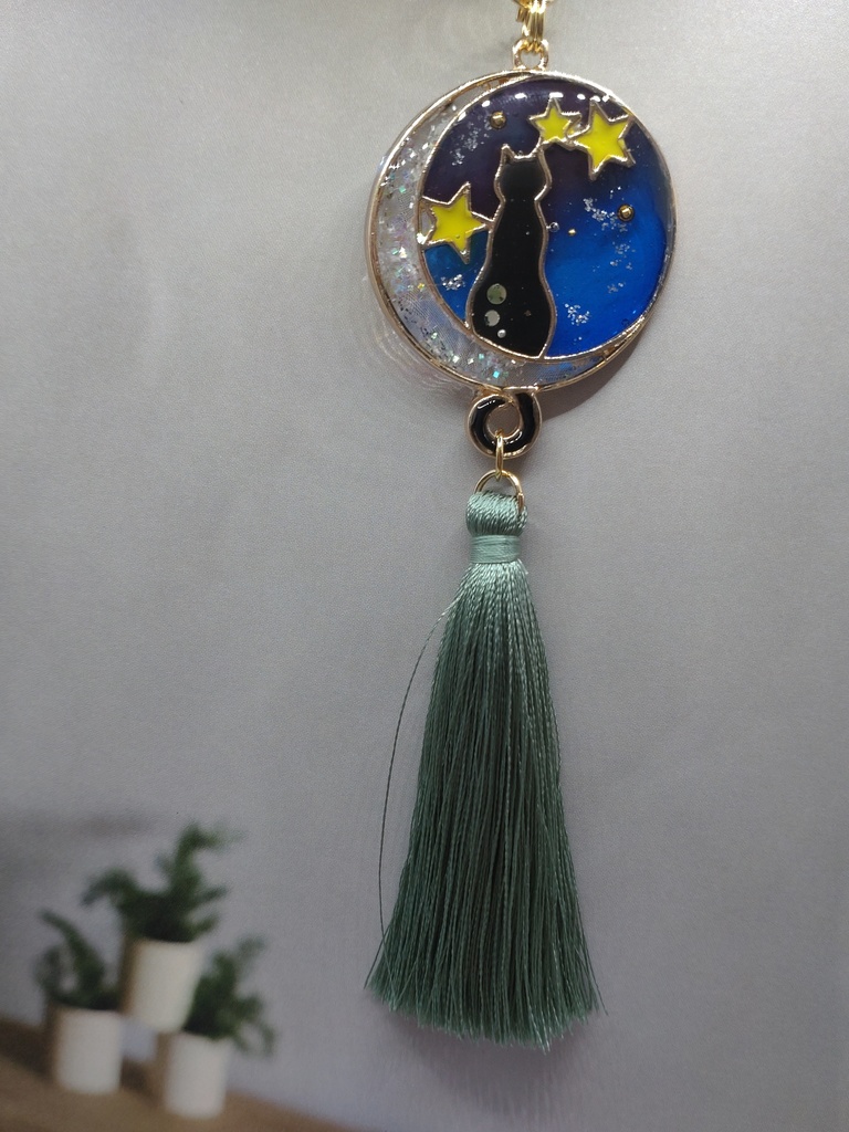 月と猫のチャーム