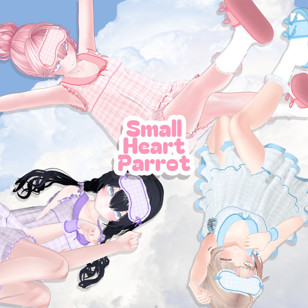 Cotton Candy Pajama (Manuka,Sio,Moe) / 솜사탕 파자마