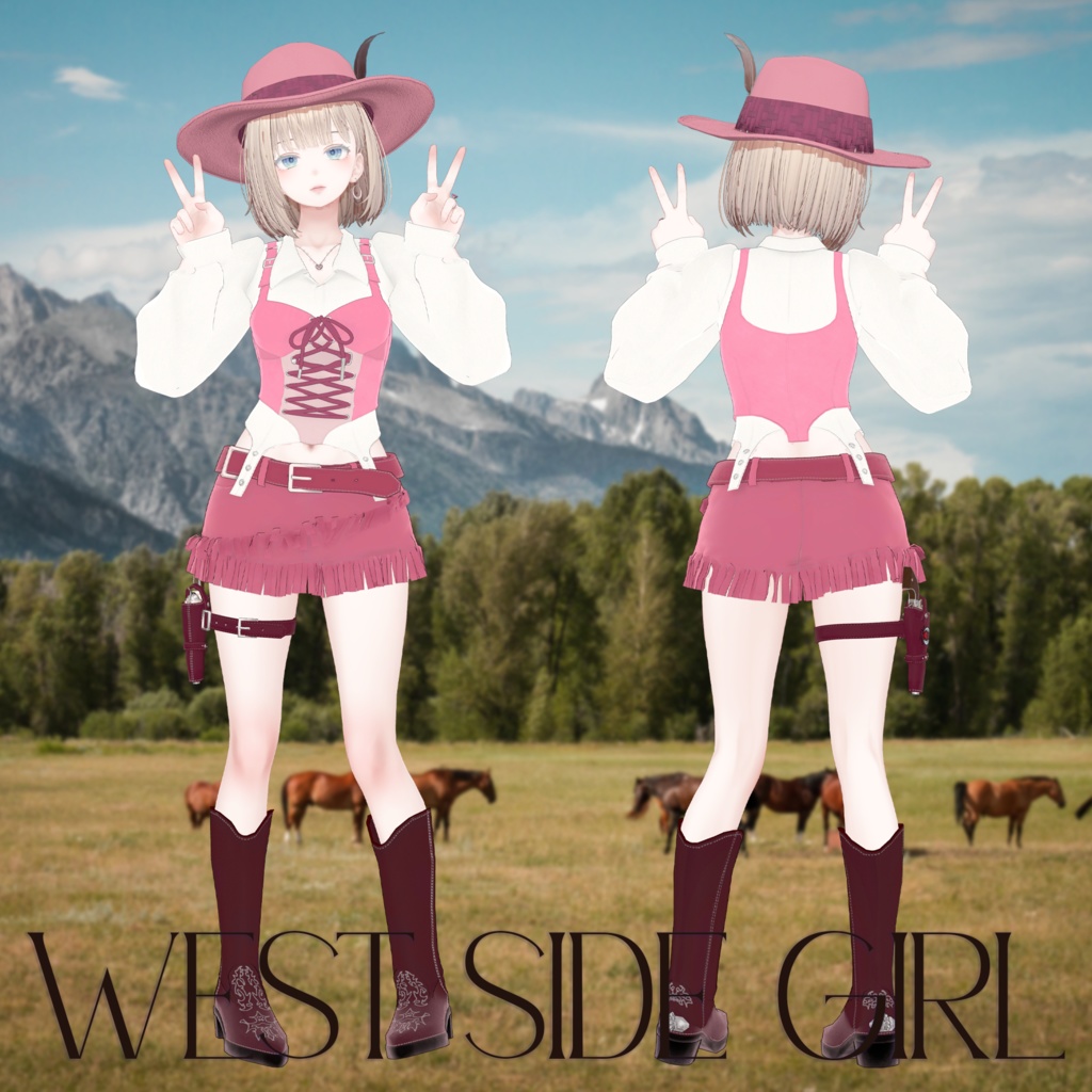Westside Girl (6avatar-Shinano,Airi,Manuka,Sio,Moe,Shinra)