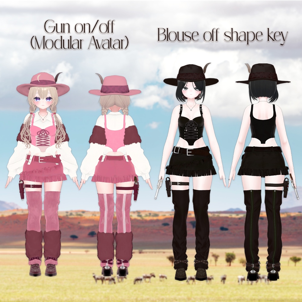 Westside Girl (6avatar-Shinano,Airi,Manuka,Sio,Moe,Shinra)