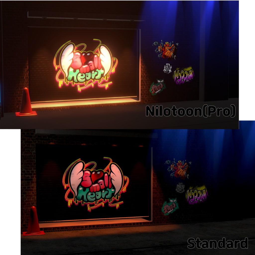 [Warudo Environment] Basement DanceFloor (standard/Nilotoon)