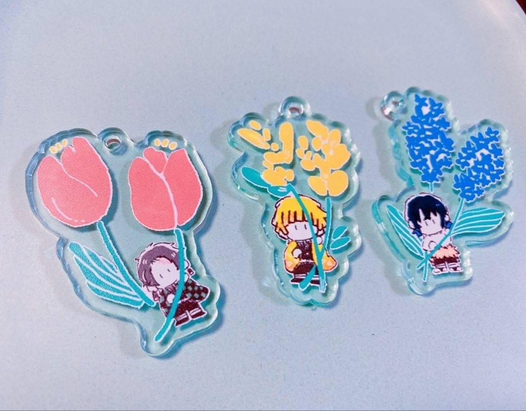 鬼滅 かまぼこ隊アクキー