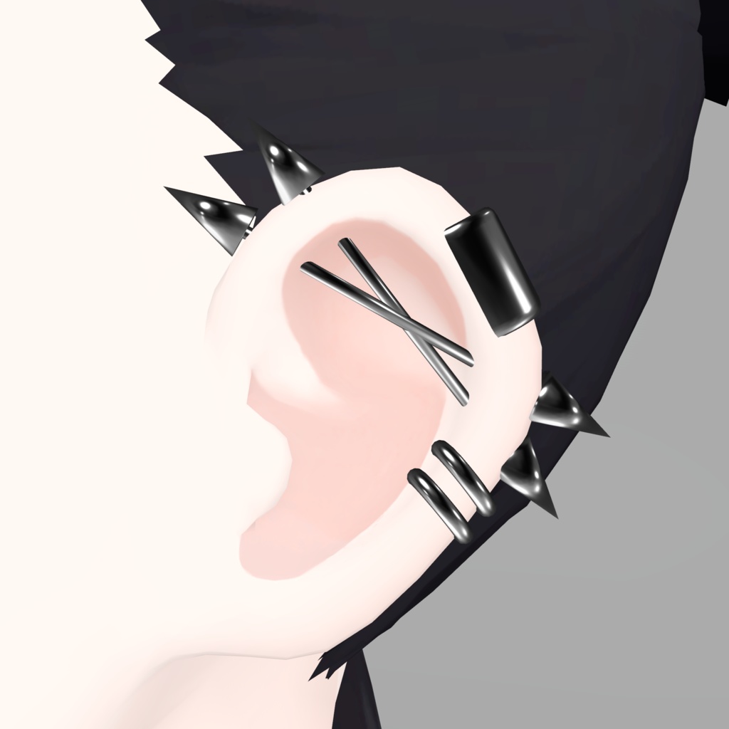 EarRing - 「 CrossSpike 」