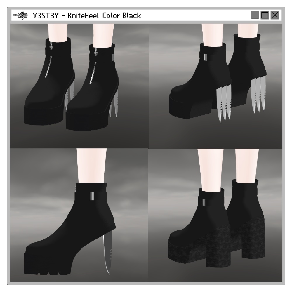 KnifeHeel|ナイフヒール【10アバター対応】