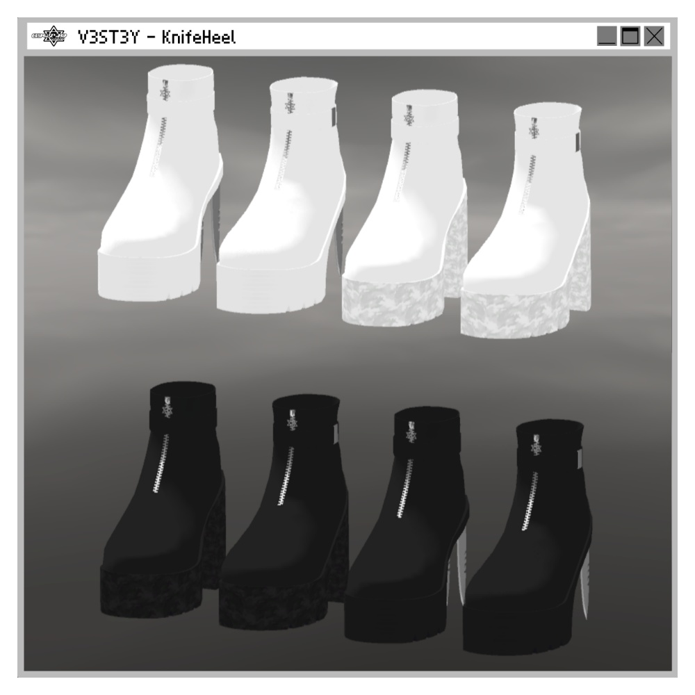 KnifeHeel|ナイフヒール【10アバター対応】