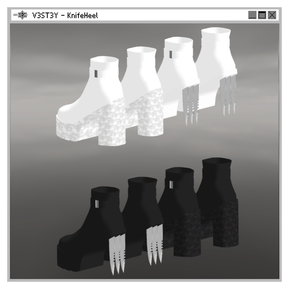 KnifeHeel|ナイフヒール【10アバター対応】