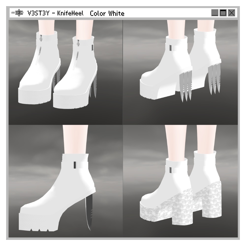 KnifeHeel|ナイフヒール【10アバター対応】