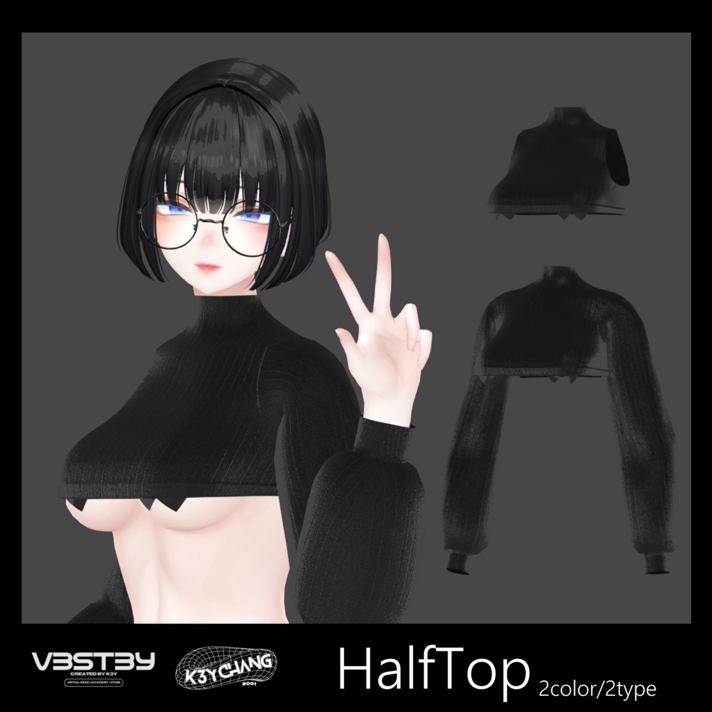 【衣装】HalfTop