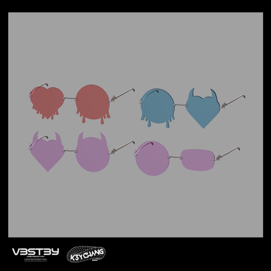 7種類のレンズを自由に組み合わせ!「SELECT Glasses」