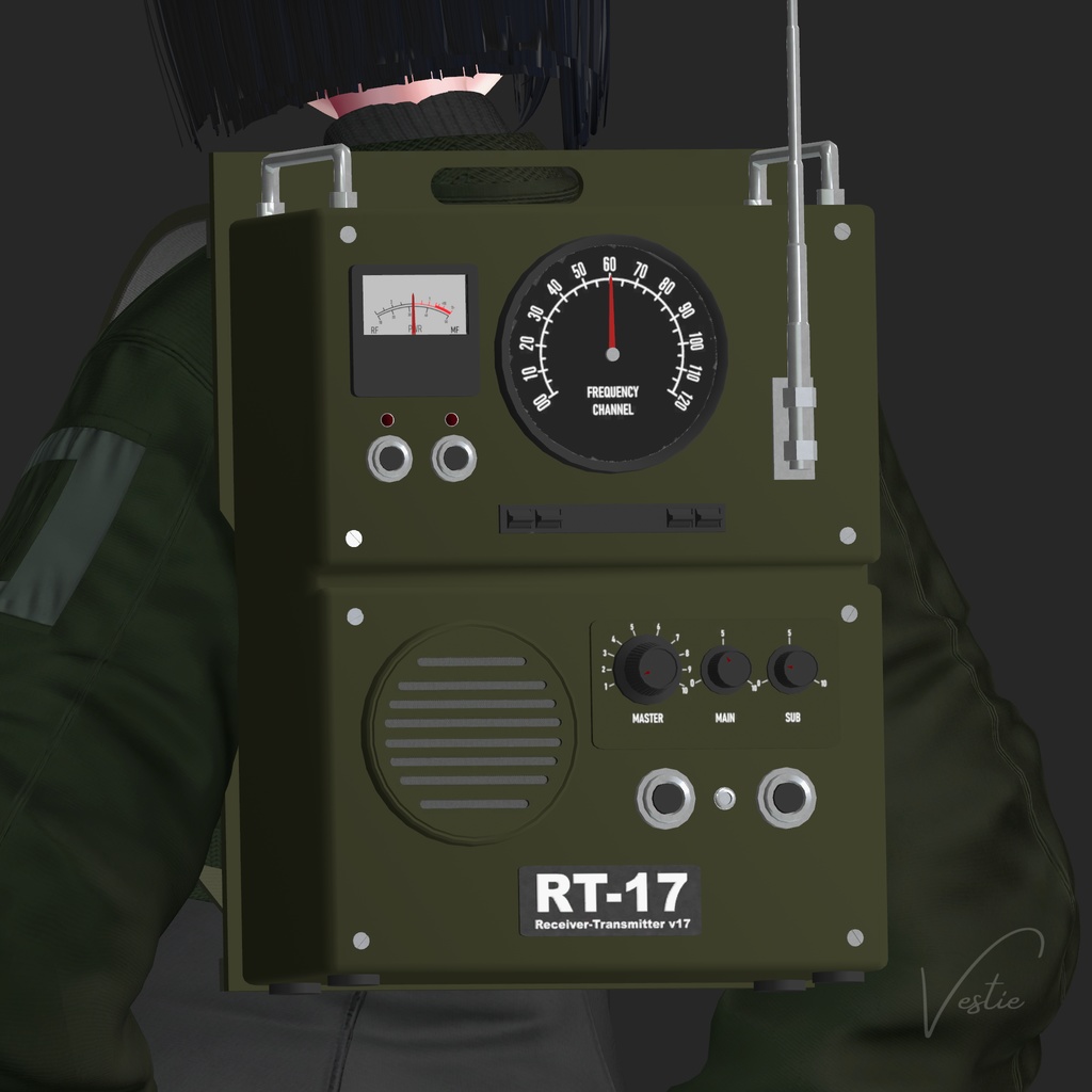 背負う無線機「RT-17 RadioBag」