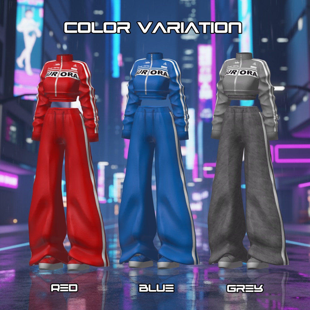 『AURORA DASH|レーシングセットアップ』- V3ST3Y Project Evolve Vol.01