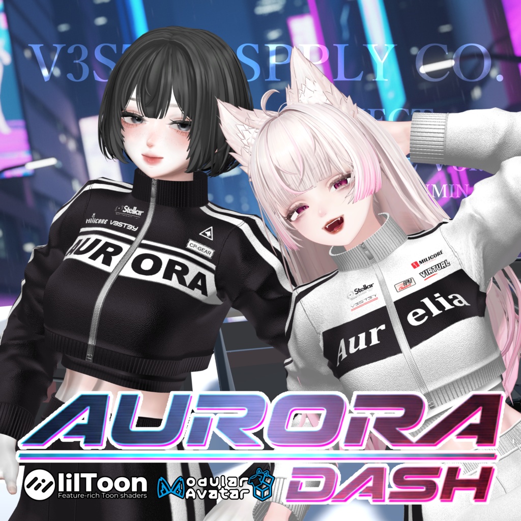 2日間SALE中!『AURORA DASH|レーシングセットアップ』- V3ST3Y Project Evolve Vol.01
