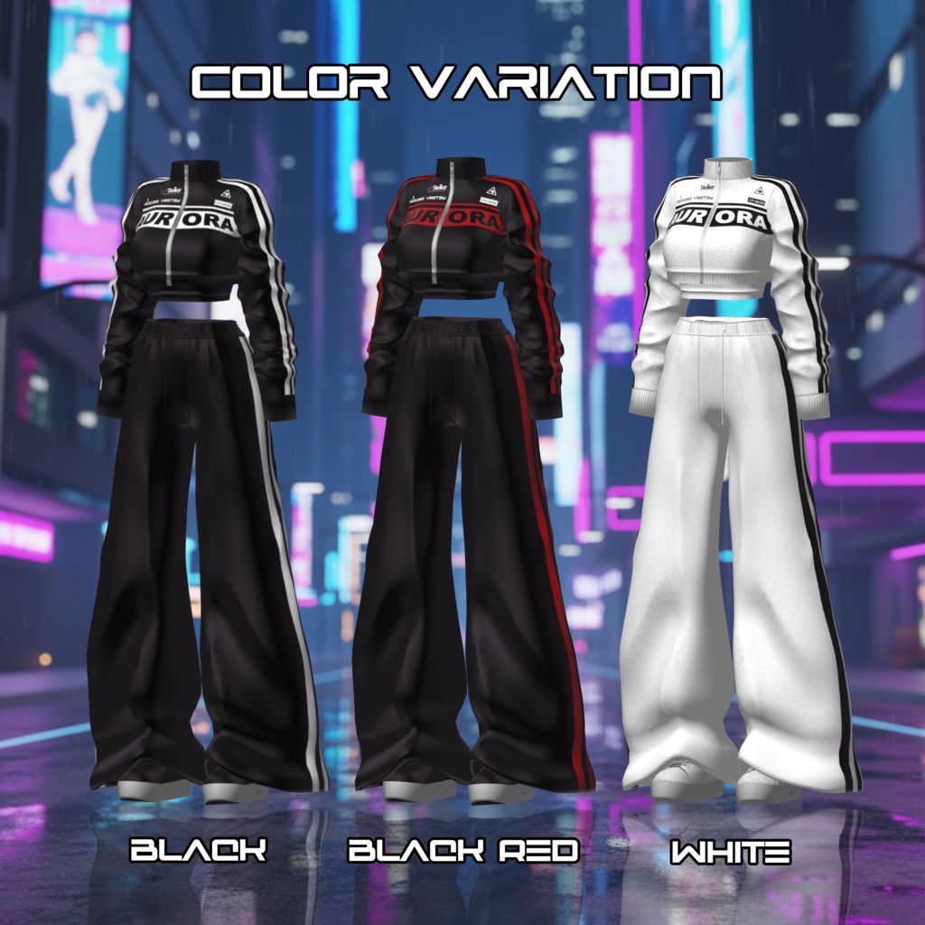 『AURORA DASH|レーシングセットアップ』- V3ST3Y Project Evolve Vol.01