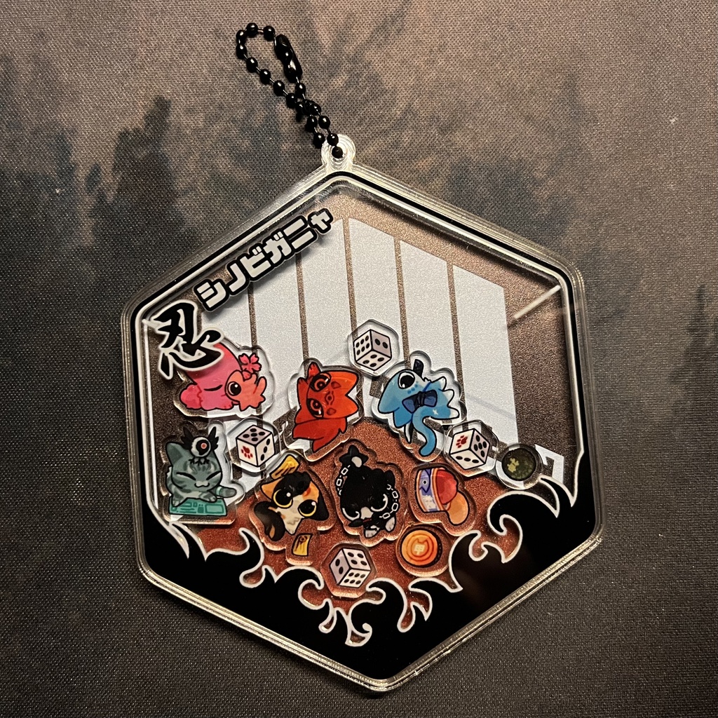 【シノビガミ】シニャビガミ丨マグネット式アクリルチャーム