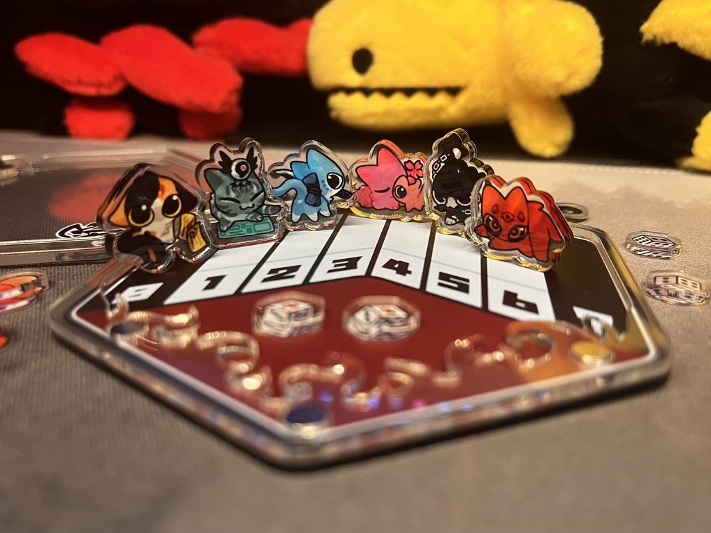 【シノビガミ】シニャビガミ丨マグネット式アクリルチャーム