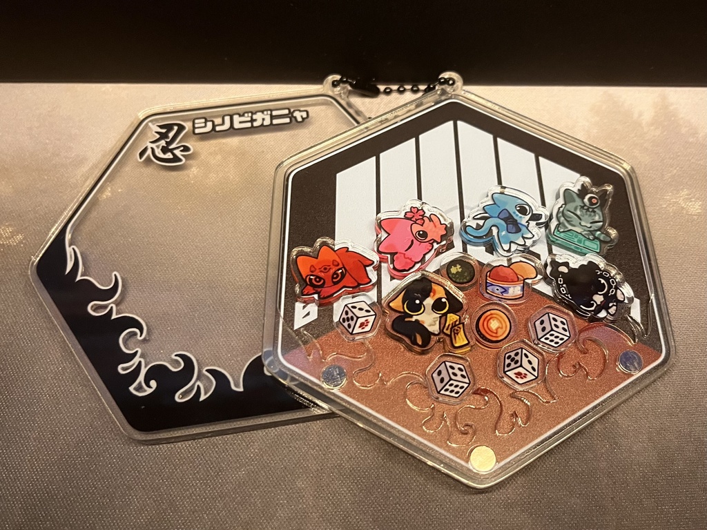 【シノビガミ】シニャビガミ丨マグネット式アクリルチャーム