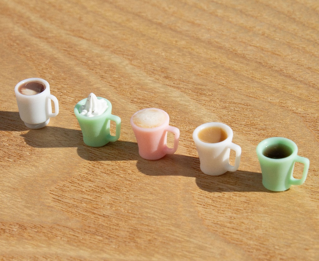 1/12 スタッキングマグ 白