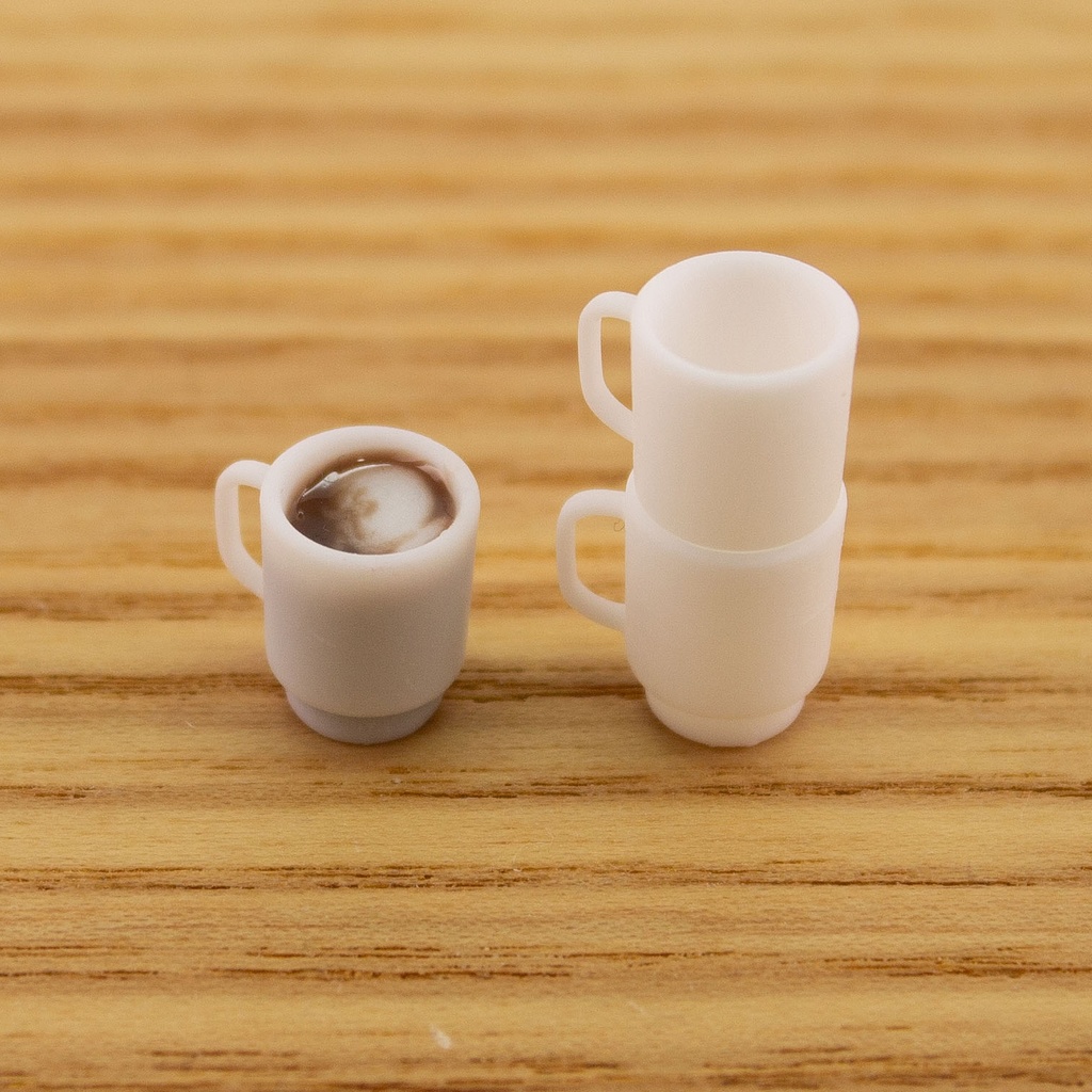 1/12 スタッキングマグ 白