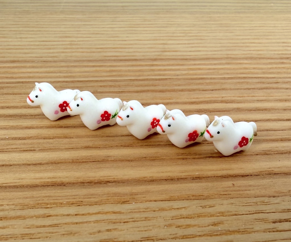 1/12 干支の置物・午 塗装済みフルセット