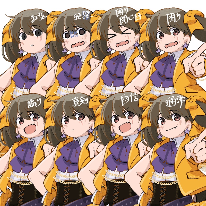 男の娘アイドル立ち絵【手描き素材】