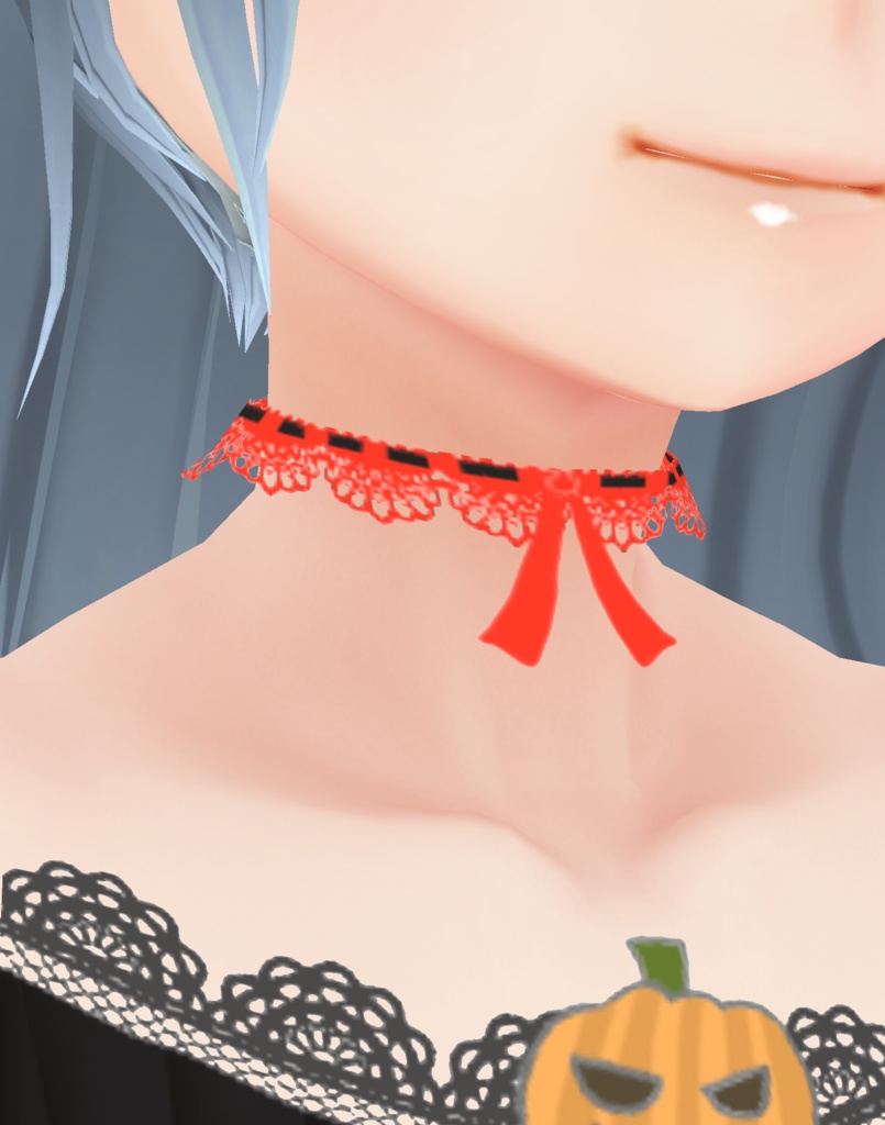 #VRoid用-ゴシックなシンプルワンピース・セット