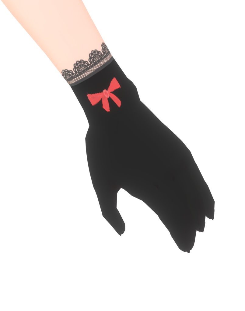 #VRoid用-ゴシックなシンプルワンピース・セット