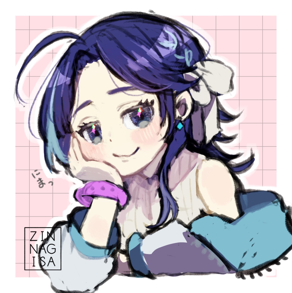 もにさん誕生2025ファンアート【高画質PNG・透過PNG】