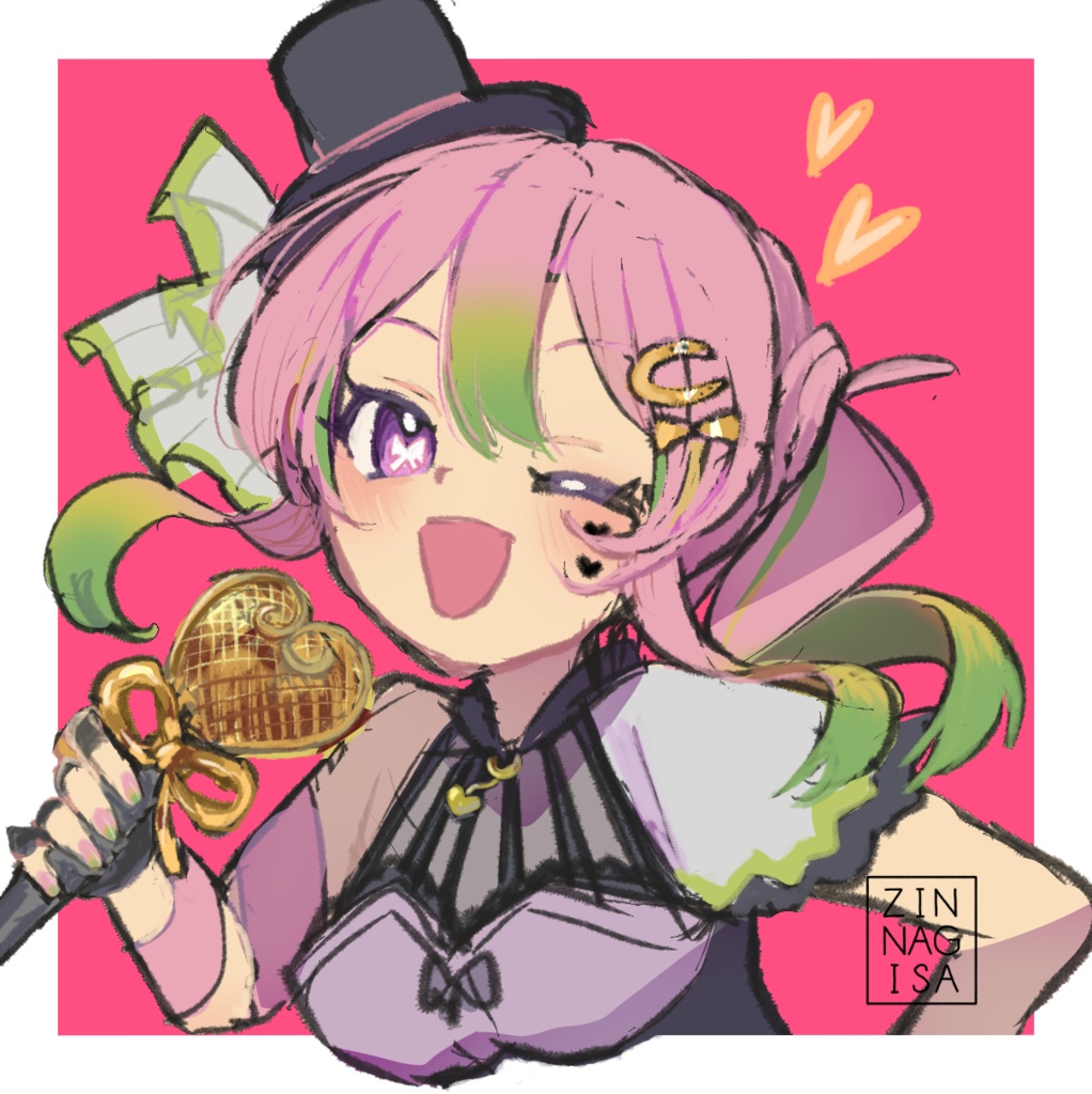 箱乃なかみさん初めてのファンアート【高画質PNG・透過PNG】