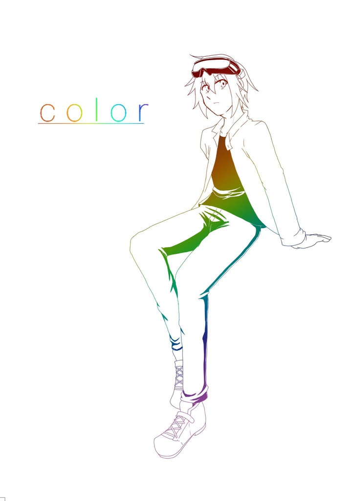 オリジナルイラスト本『 color 』