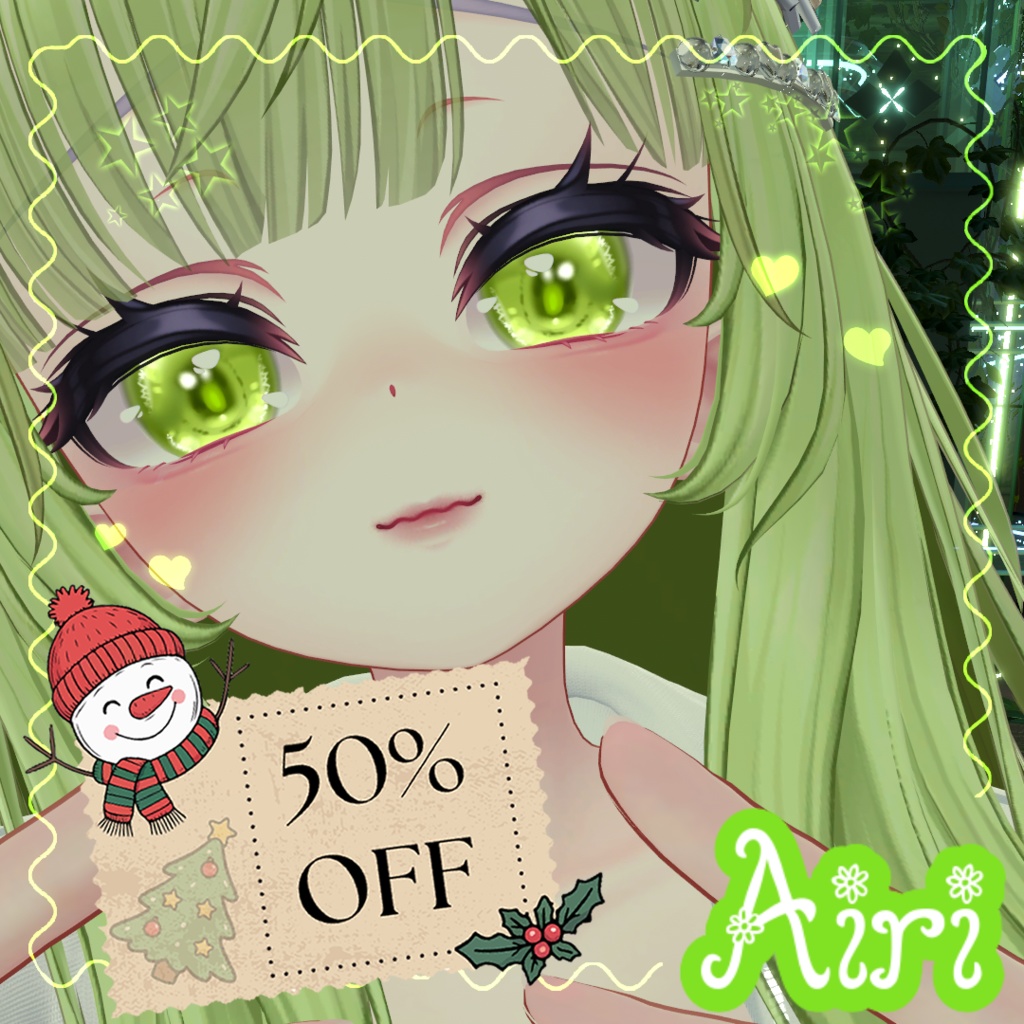 【50%OFF】【4アバター】オリジナルHeaven Eyes テクスチャー【高品質4色セット】