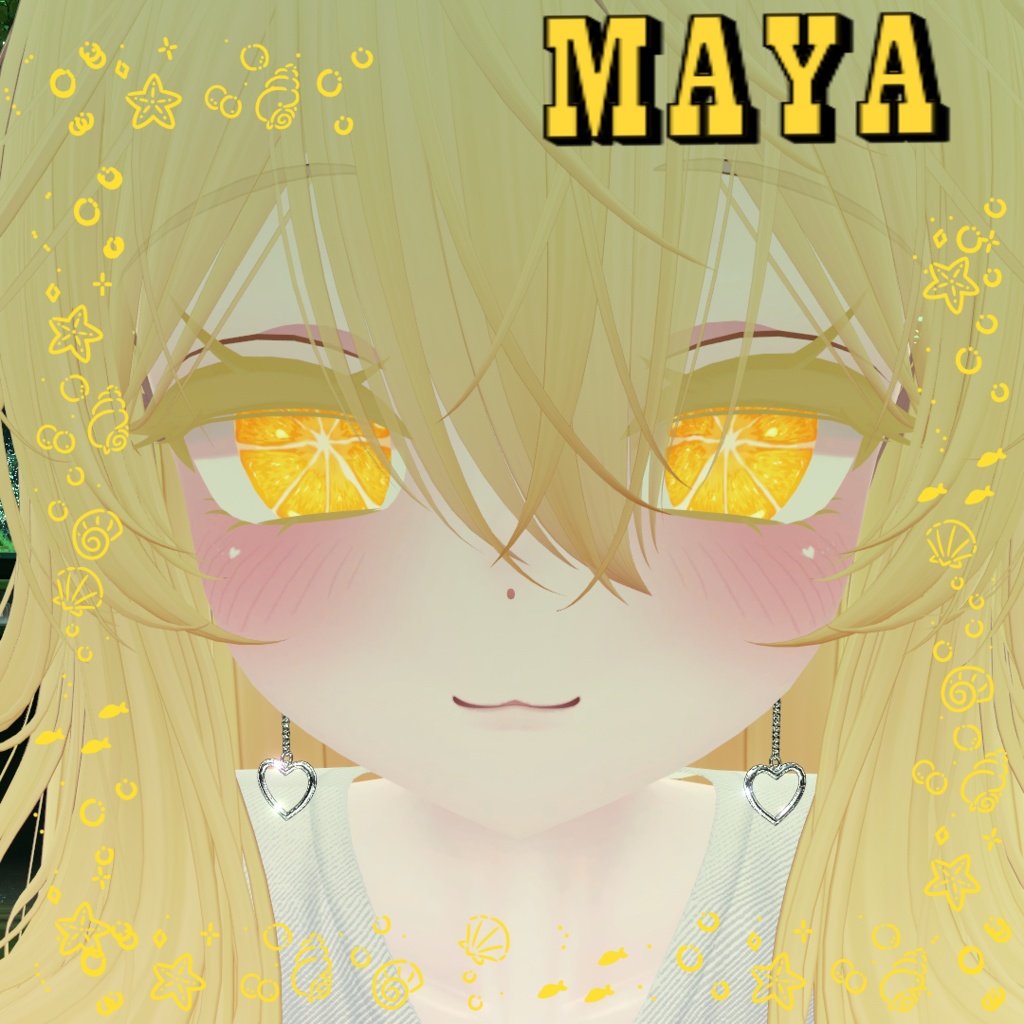 🍋 「Citric Eyes ver 2.0」 オリジナルアイテクスチャ ver 2.0 🍊【4色+4エミッション】