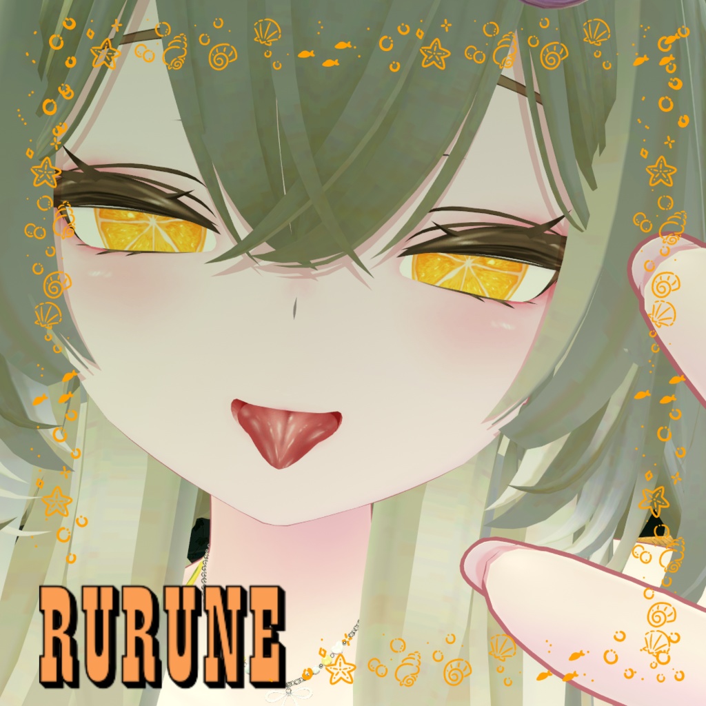 [50% OFF] "Citric Eyes ver 2.0" Original Eye Texture 2.0 [4 colours  4 emissions] image