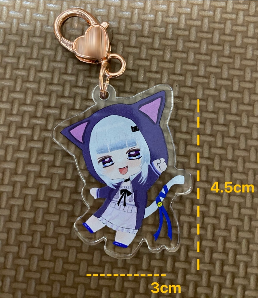 九のえ　アクリルキーホルダー