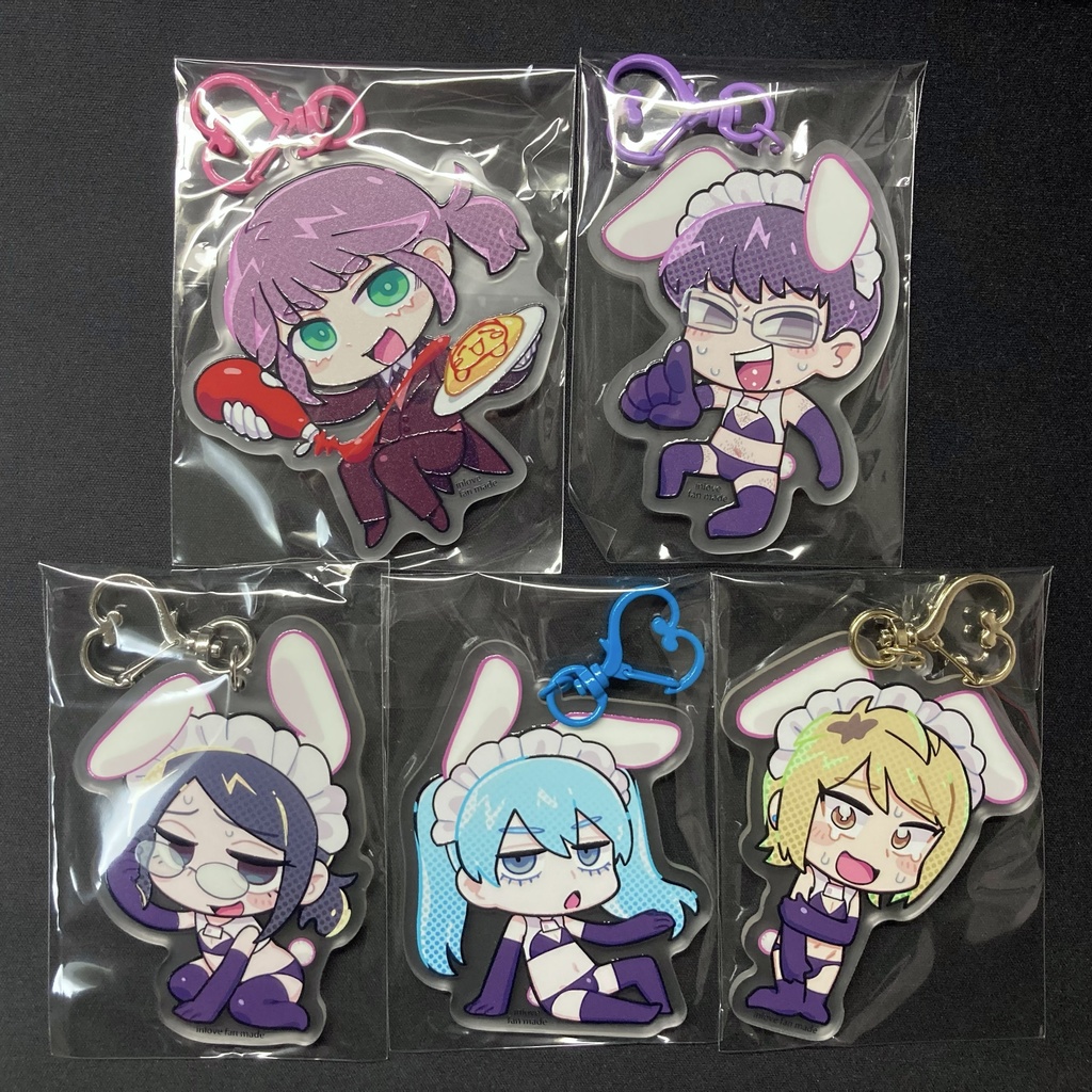 陰キャラブコメ エクビデアクキー・執事会長アクキー