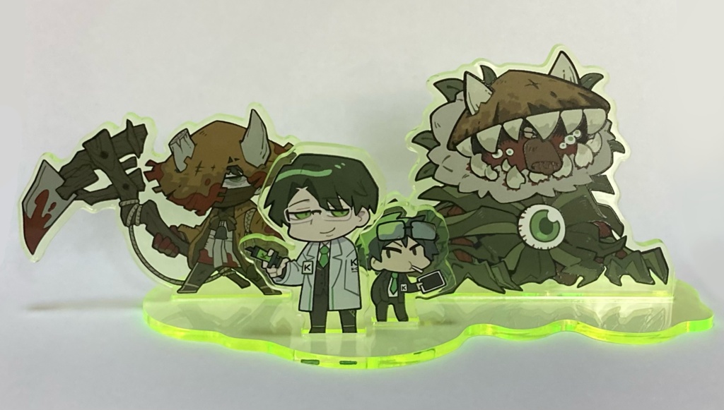 ドンラン3形態+サムジョのアクスタ