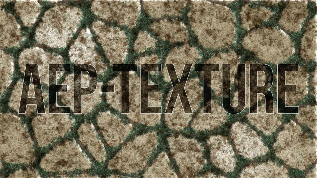【無料版あり】AEP-Texture【AEのテクスチャプリセット集】